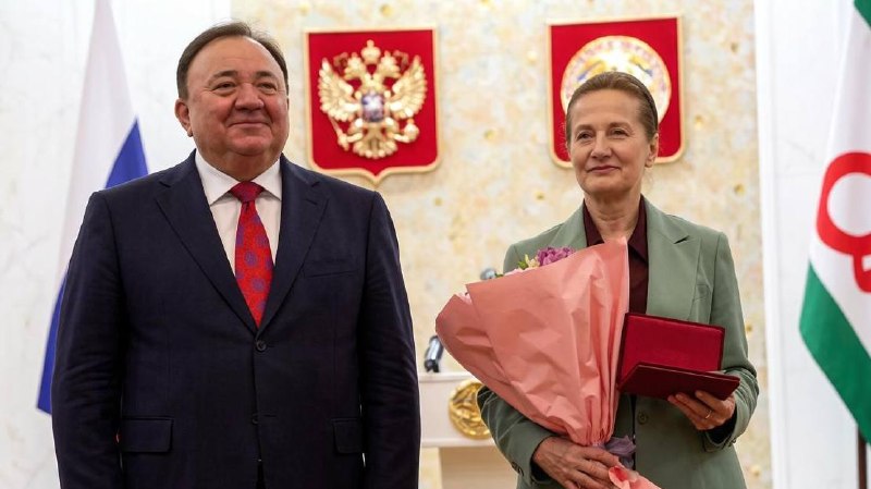 Ректора Ингушского государственного университета наградили государственной медалью